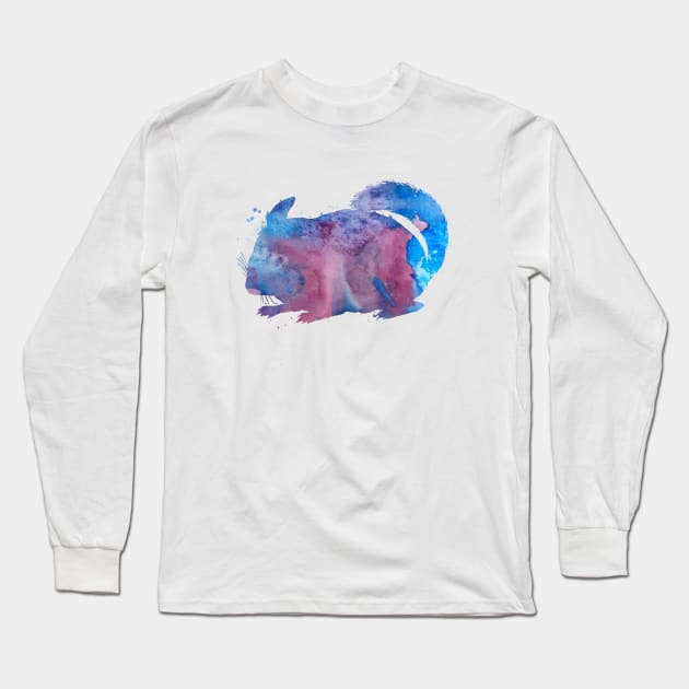 Chinchilla Long Sleeve T-Shirt by TheJollyMarten